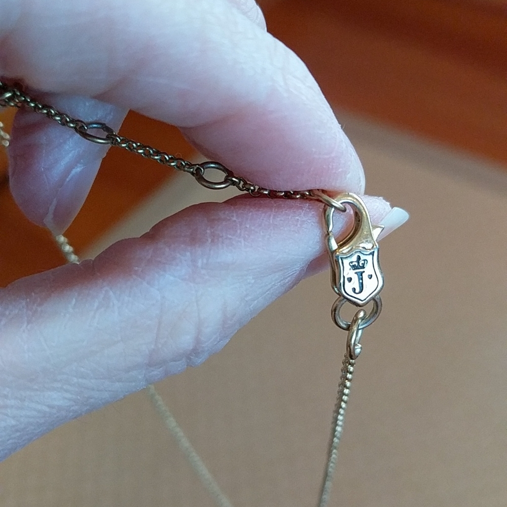 JUICY COUTURE WISH BONE NECKLACE - Picture 12 of 15